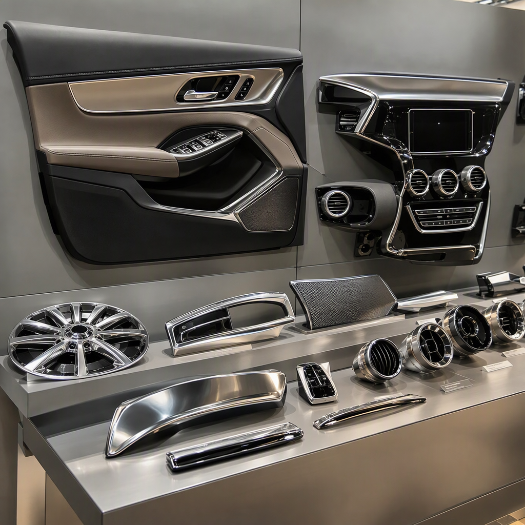 Metallic Effect Masterbatch Replaces Spray Painting for Auto Trim